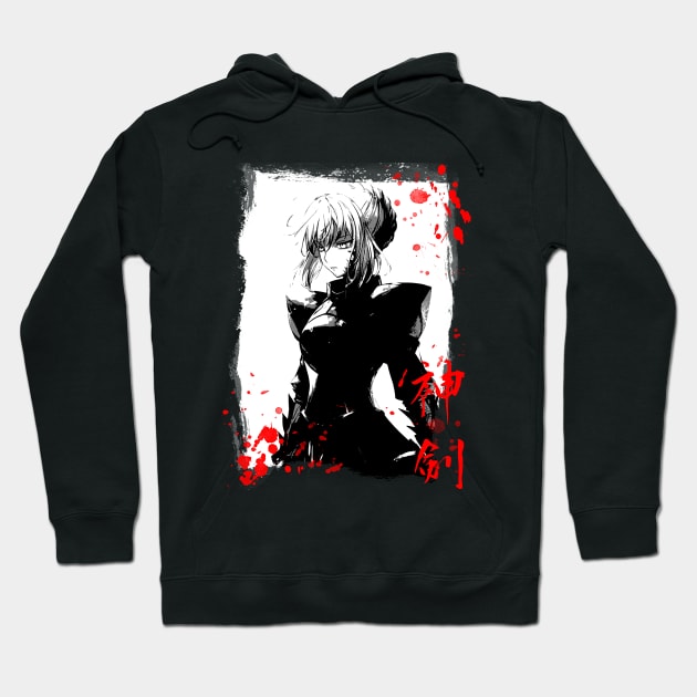 Fate - Saber #04 Hoodie by Recup-Tout